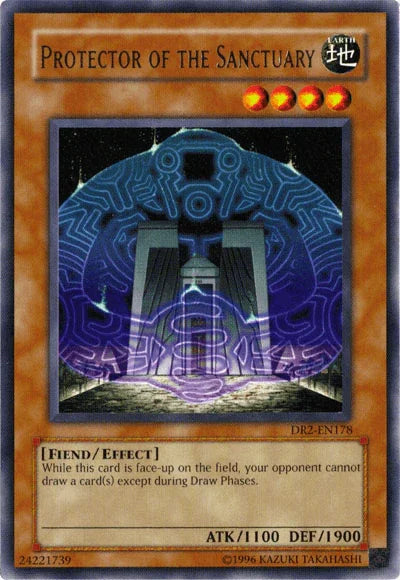 Dark Revelation Volume 2, Earth, Effect Monster, Fiend, Rare, Unlimited Protector of the Sanctuary [DR2-EN178] Rare - Trading Card World
