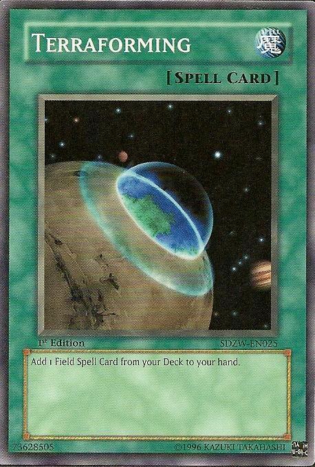 1st Edition, Common, Normal Spell, Spell, Structure Deck: Zombie World Terraforming [SDZW-EN025] Common - Trading Card World