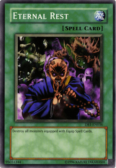 Common, Dark Beginning 1, Normal Spell, Spell, Unlimited Eternal Rest [DB1-EN036] Common - Trading Card World