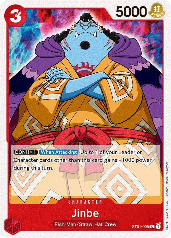 Character, Common, Fish-Man, Starter Deck: Straw Hat Crew, Starter Decks, Straw Hat Crew Jinbe [Starter Deck: Straw Hat Crew] - Trading Card World