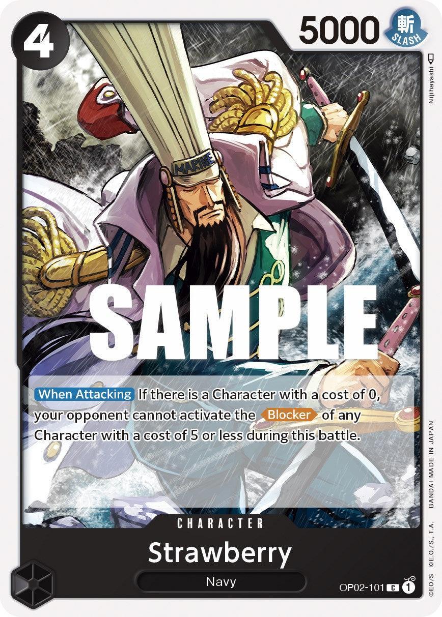 Character, Common, Navy, Paramount War Strawberry [Paramount War] - Trading Card World