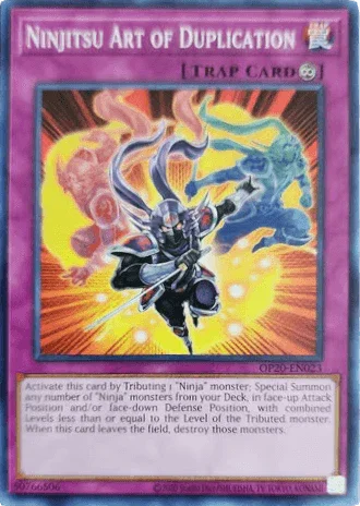 Common, Continuous Trap, OTS Tournament Pack 20, Trap, Unlimited Ninjitsu Art of Duplication [OP20-EN023] Common - Trading Card World
