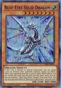1st Edition, Dragon, Effect Monster, Legendary Duelists: Season 2, Light, Ultra Rare Blue-Eyes Solid Dragon (Purple) [LDS2-EN014] Ultra Rare - Trading Card World