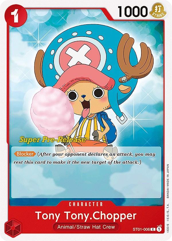 Animal, Character, Common, Starter Decks, Straw Hat Crew, Super Pre-Release Starter Deck: Straw Hat Crew Tony Tony.Chopper [Super Pre-Release Starter Deck: Straw Hat Crew] - Trading Card World