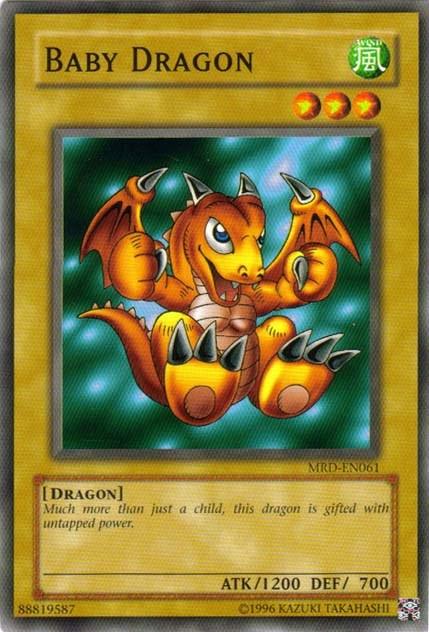 Dragon, Metal Raiders, Normal Monster, Short Print, Unlimited, Wind Baby Dragon [MRD-EN061] Short Print - Trading Card World