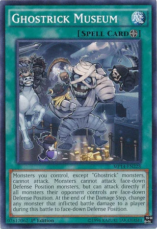 1st Edition, 2014 Mega-Tins Mega Pack, Common, Field Spell, Spell Ghostrick Museum [MP14-EN228] Common - Trading Card World