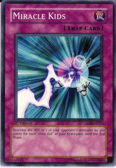 1st Edition, Common, Normal Trap, Shadow of Infinity, Trap, Unlimited Miracle Kids [SOI-EN050] Common - Trading Card World