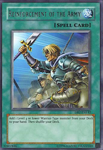 Dark Beginning 2, Normal Spell, Rare, Spell, Unlimited Reinforcement of the Army [DB2-EN147] Rare - Trading Card World