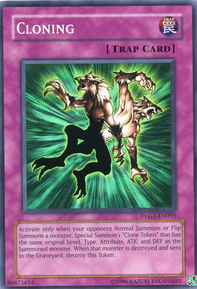 Dark Legends, Normal Trap, Super Rare, Trap, Unlimited Cloning [DLG1-EN095] Super Rare - Trading Card World