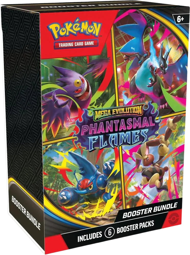 Mega Evolution: Phantasmal Flames - Booster Bundle