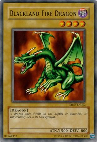 Common, Dark, Dragon, Metal Raiders, Normal Monster, Unlimited Blackland Fire Dragon [MRD-EN062] Common - Trading Card World