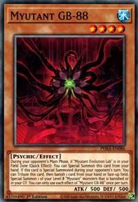 1st Edition, Common, Effect Monster, Phantom Rage, Psychic, Water Myutant GB-88 [PHRA-EN086] Common - Trading Card World