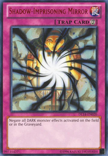 Continuous Trap, Duelist League Promo, Rare, Trap, Unlimited Shadow-Imprisoning Mirror (Red) [DL14-EN020] Rare - Trading Card World