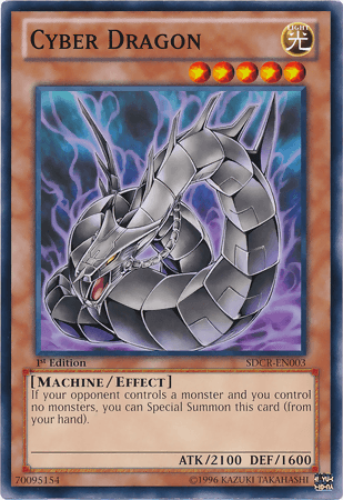 1st Edition, Common, Effect Monster, Light, Machine, Structure Deck: Cyber Dragon Revolution, Unlimited Cyber Dragon (Black) [SDCR-EN003] Common - Trading Card World