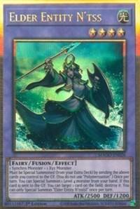 1st Edition, Fairy, Fusion/Effect Monster, Gold Rare, Light, Maximum Gold Elder Entity N'tss [MAGO-EN026] Gold Rare - Trading Card World