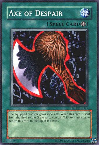 Common, Duelist League Demo 2010, Equip Spell, Spell, Unlimited Axe of Despair [DLDI-EN003] Common - Trading Card World