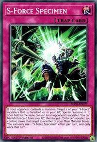 1st Edition, Blazing Vortex, Common, Normal Trap, Trap S-Force Specimen [BLVO-EN071] Common - Trading Card World