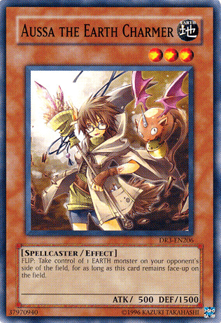 Common, Dark Revelation Volume 3, Earth, Effect Monster, Spellcaster, Unlimited Aussa the Earth Charmer [DR3-EN206] Common - Trading Card World