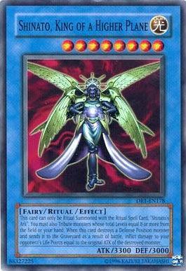 Dark Revelation Volume 1, Fairy, Light, Ritual/Effect Monster, Super Rare, Unlimited Shinato, King of a Higher Plane [DR1-EN178] Super Rare - Trading Card World