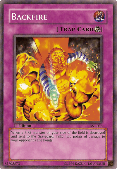 1st Edition, Ancient Sanctuary, Common, Continuous Trap, Trap, Unlimited Backfire [AST-046] Common - Trading Card World