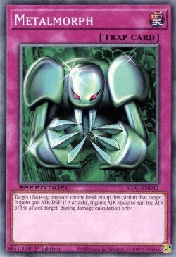 1st Edition, Common, Normal Trap, Speed Duel GX: Duel Academy Box, Trap Metalmorph [SGX1-END17] Common - Trading Card World