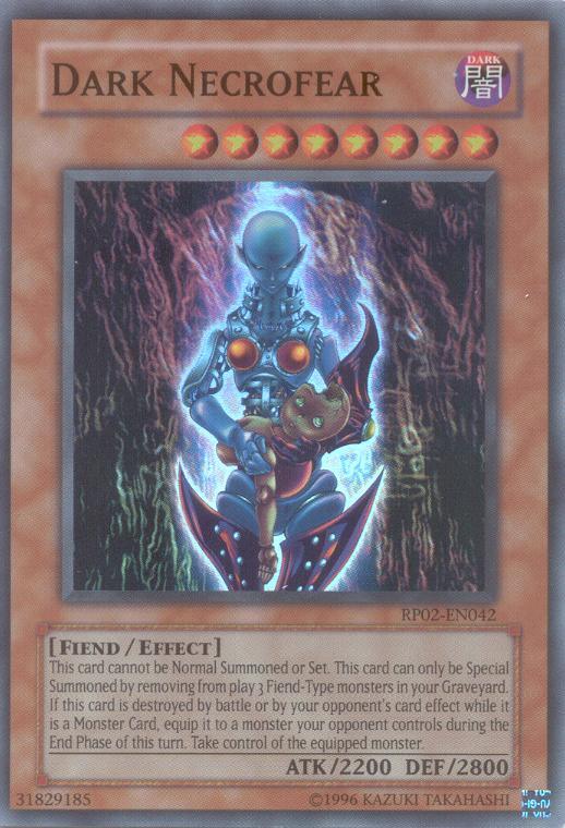 Dark, Effect Monster, Fiend, Retro Pack 2, Super Rare, Unlimited Dark Necrofear [RP02-EN042] Super Rare - Trading Card World