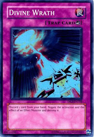 Counter Trap, Dark Revelation Volume 3, Super Rare, Trap, Unlimited Divine Wrath [DR3-EN110] Super Rare - Trading Card World