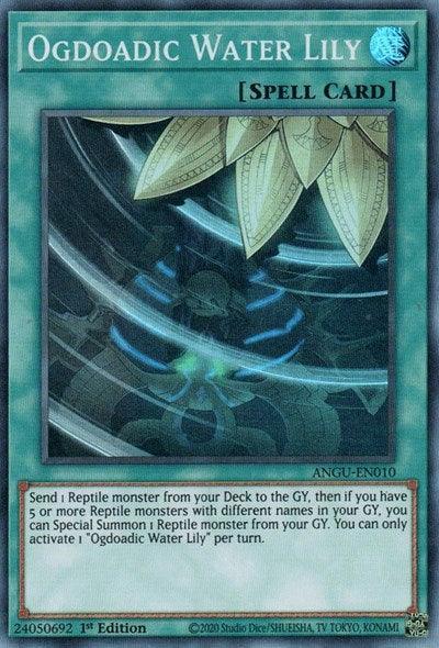 1st Edition, Ancient Guardians, Normal Spell, Spell, Super Rare Ogdoadic Water Lily (Super Rare) [ANGU-EN010] Super Rare - Trading Card World