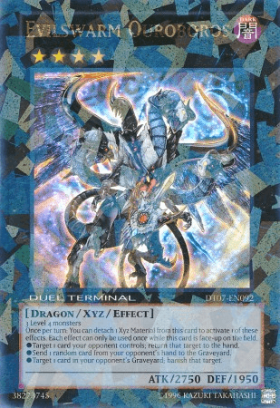 Dark, Dragon, Duel Terminal 7, Limited, Ultra Rare, Xyz/Effect Monster Evilswarm Ouroboros [DT07-EN092] Ultra Rare - Trading Card World
