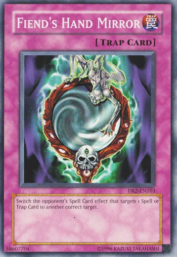 Common, Dark Revelation Volume 2, Normal Trap, Trap, Unlimited Fiend's Hand Mirror [DR2-EN103] Common - Trading Card World