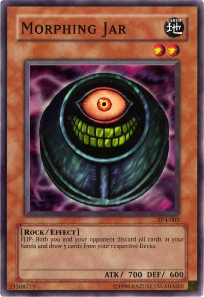 Earth, Effect Monster, Rock, Super Rare, Tournament Pack 4, Unlimited Morphing Jar [TP4-002] Super Rare - Trading Card World