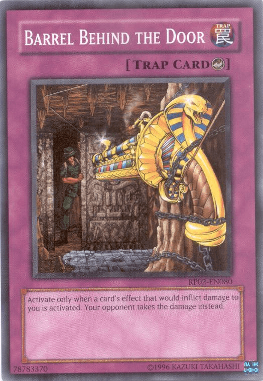 Common, Counter Trap, Retro Pack 2, Trap, Unlimited Barrel Behind the Door [RP02-EN080] Common - Trading Card World
