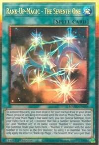 1st Edition, Gold Rare, Maximum Gold, Normal Spell, Spell Rank-Up-Magic - The Seventh One [MAGO-EN049] Gold Rare - Trading Card World