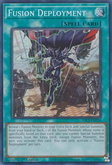 1st Edition, Cyber Strike, Normal Spell, Spell, Super Rare, Unlimited Fusion Deployment [SDCS-EN030] Super Rare - Trading Card World
