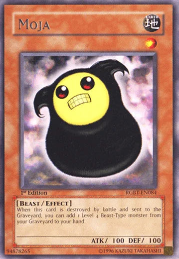 1st Edition, Beast, Earth, Effect Monster, Raging Battle, Rare, Unlimited Moja [RGBT-EN084] Rare - Trading Card World