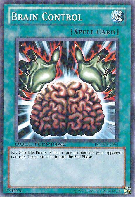 Common, Duel Terminal 3, Limited, Normal Spell, Spell Brain Control [DT03-EN094] Common - Trading Card World