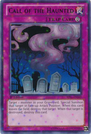 1st Edition, Battle Pack: Epic Dawn, Continuous Trap, Starfoil Rare, Trap, Unlimited Call of the Haunted [BP01-EN049] Starfoil Rare - Trading Card World