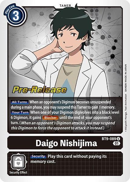 Black, BT9-089, Tamer, Uncommon, X Record Pre-Release Promos Daigo Nishijima [BT9-089] [X Record Pre-Release Promos] - Trading Card World