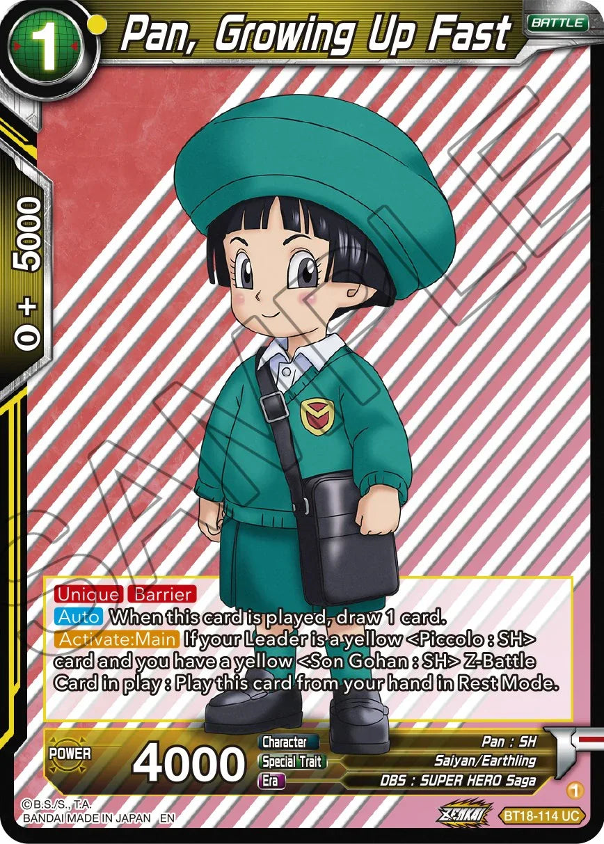 Pan, Growing Up Fast (BT18-114) [Dawn of the Z-Legends]