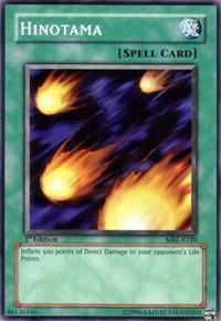1st Edition, Common, Magic Ruler, Normal Spell, Spell, Unlimited Hinotama [MRL-E120] Common - Trading Card World