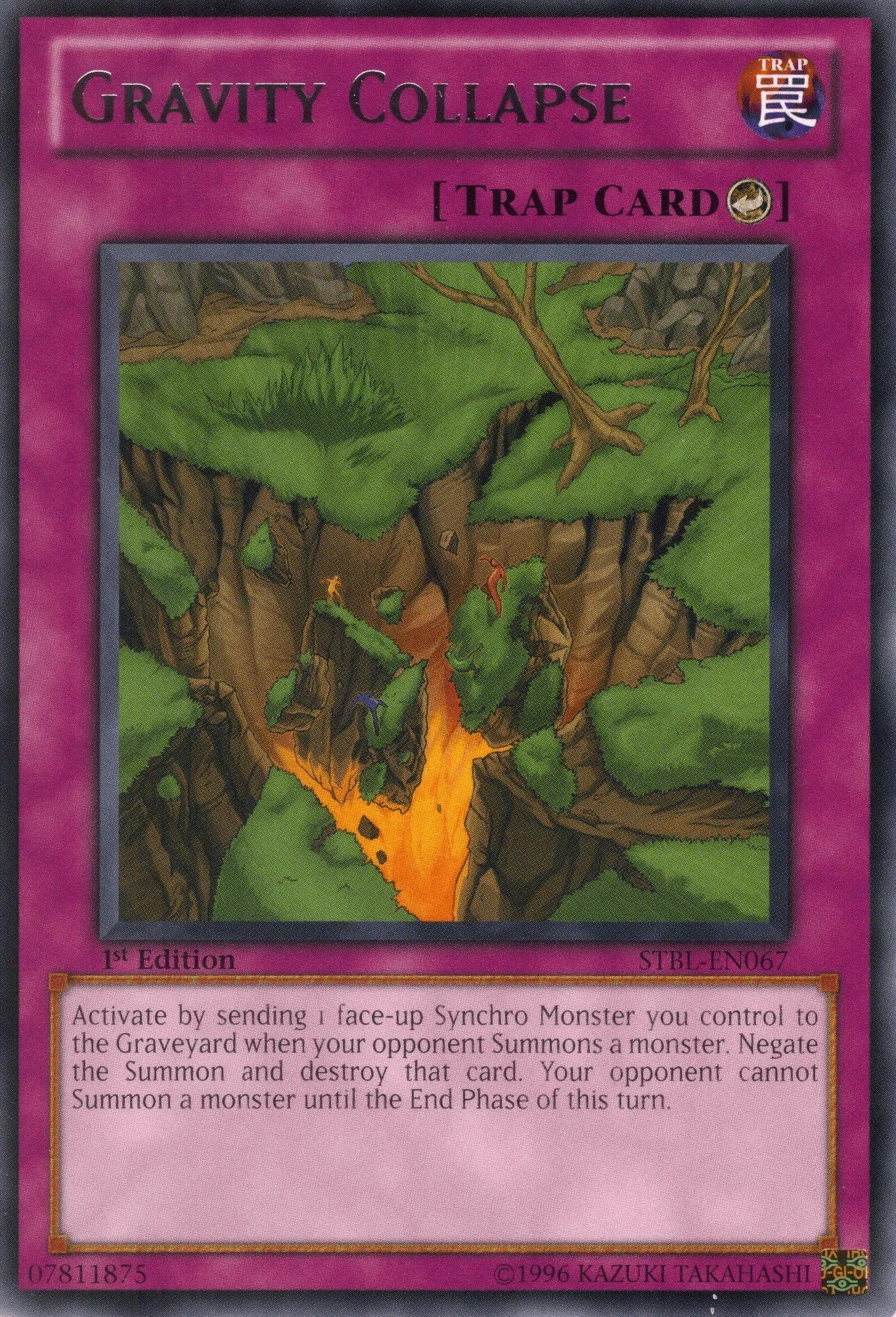 1st Edition, Counter Trap, Rare, Starstrike Blast, Trap, Unlimited Gravity Collapse [STBL-EN067] Rare - Trading Card World