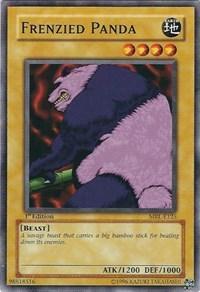 1st Edition, Beast, Common, Earth, Magic Ruler, Normal Monster, Unlimited Frenzied Panda [MRL-E125] Common - Trading Card World