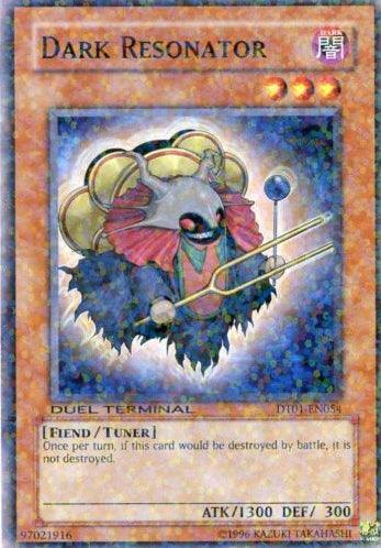 Common, Dark, Duel Terminal 1, Fiend, Limited, Tuner Monster Dark Resonator [DT01-EN054] Common - Trading Card World
