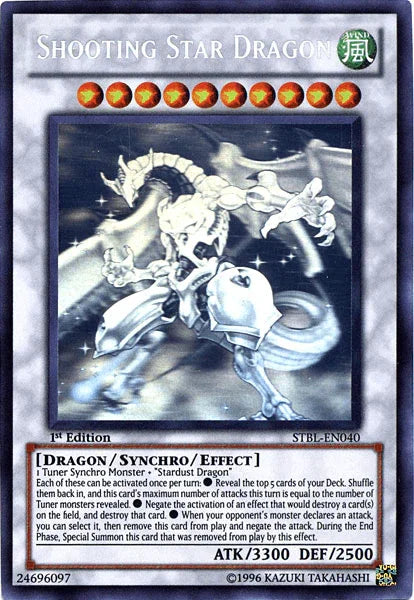 1st Edition, Dragon, Starstrike Blast, Synchro/Effect Monster, Ultimate Rare, Wind Shooting Star Dragon [STBL-EN040] Ultimate Rare - Trading Card World