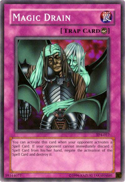 Common, Counter Trap, Tournament Pack 4, Trap, Unlimited Magic Drain [TP4-017] Common - Trading Card World