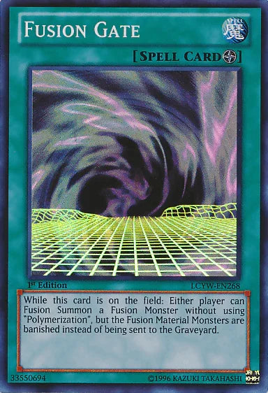 1st Edition, Field Spell, Legendary Collection 3: Yugi's World, Spell, Super Rare, Unlimited Fusion Gate [LCYW-EN268] Super Rare - Trading Card World