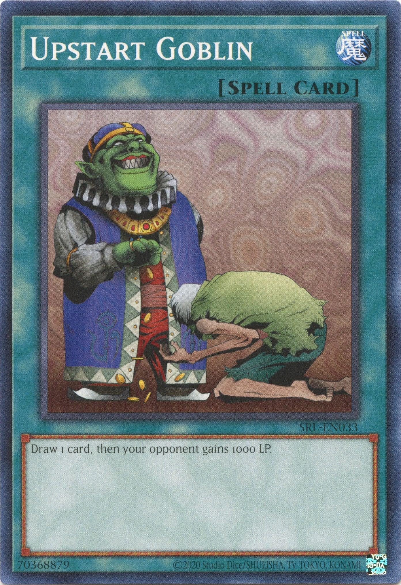 Common, Normal Spell, Spell, Spell Ruler (25th Anniversary Edition), Unlimited Upstart Goblin (25th Anniversary) [SRL-EN033] Common - Trading Card World