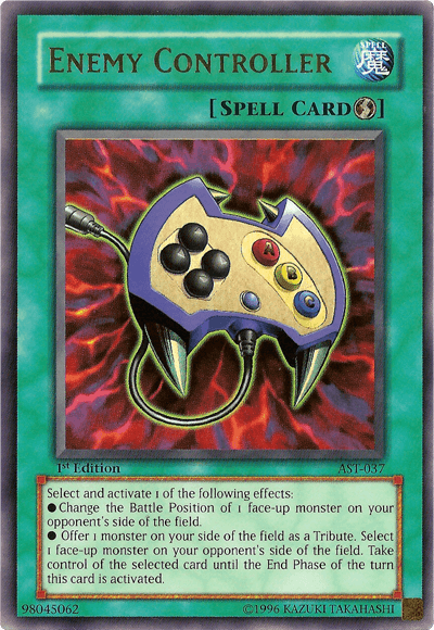 1st Edition, Ancient Sanctuary, Quick Play Spell, Spell, Ultra Rare, Unlimited Enemy Controller [AST-037] Ultra Rare - Trading Card World