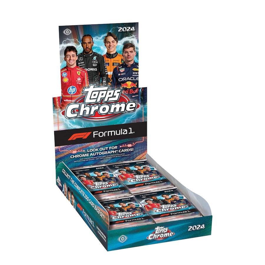 Hobby Box,Racing,Sports,Topps 2024 Topps Chrome Formula 1 - Hobby Box - Trading Card World