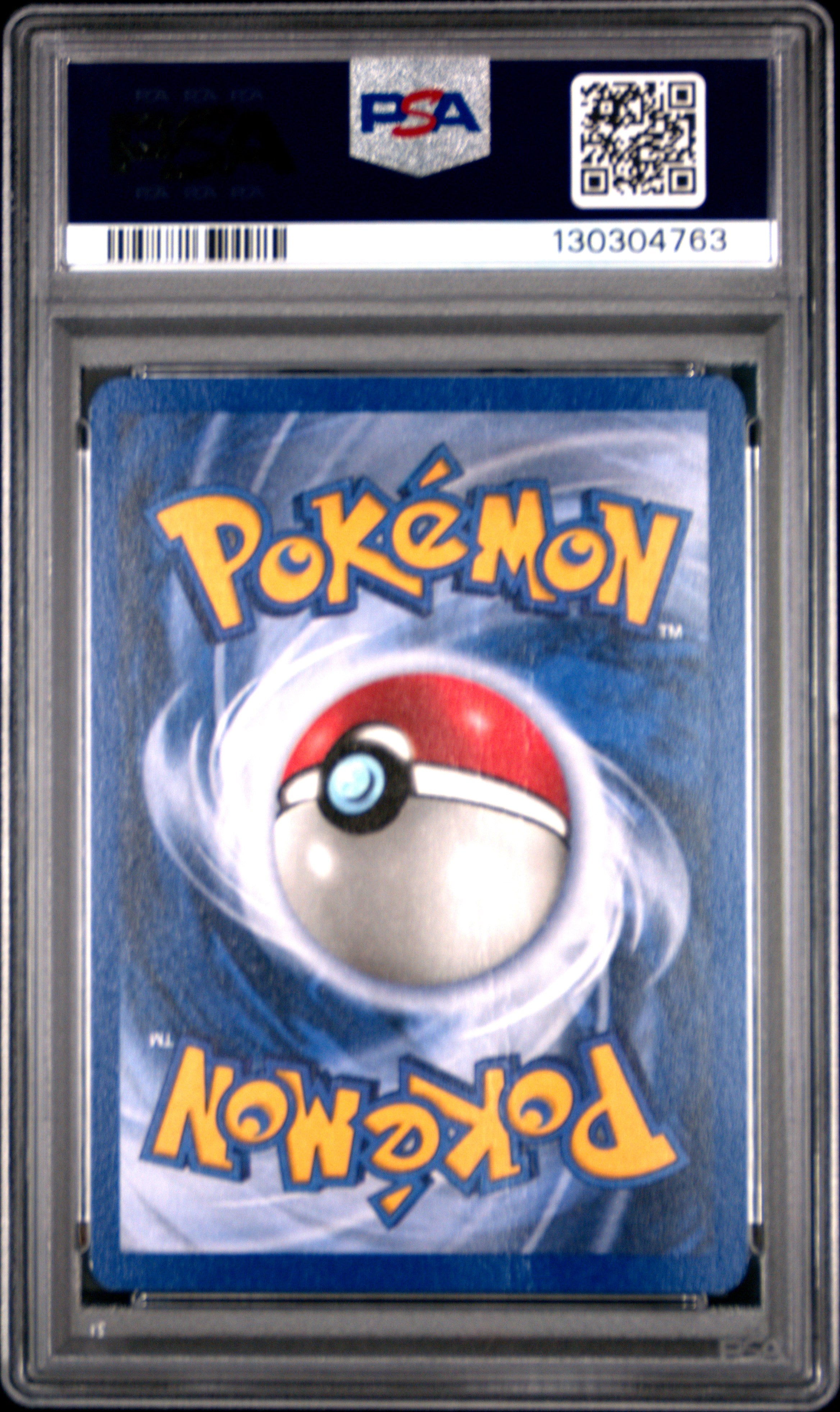 PSA 2 Pikachu E3 Stamp (Yellow Cheeks) #58 · Base Set · 1999 — back